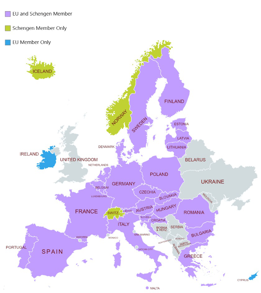 EU-map
